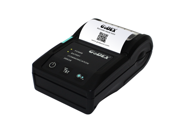 Godex MX20 mobil termoskriver Mobil etikett og billettprinter termo 