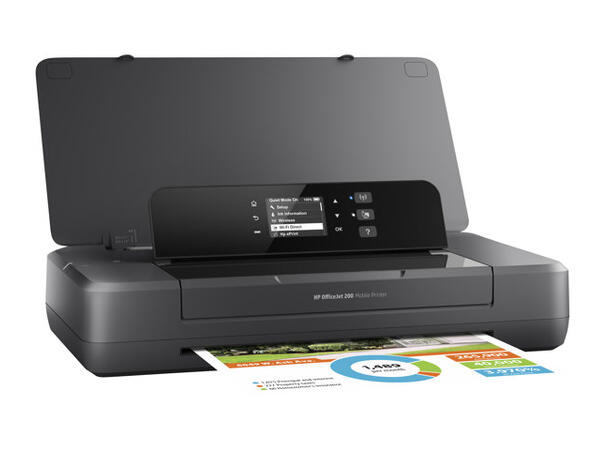 HP Officejet 200 Mobile Printer Skriver - farge - ink-jet - A4/Legal 