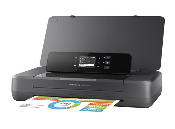 HP Officejet 200 Mobile Printer Skriver - farge - ink-jet - A4/Legal 