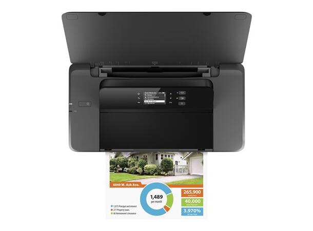 HP Officejet 200 Mobile Printer Skriver - farge - ink-jet - A4/Legal 