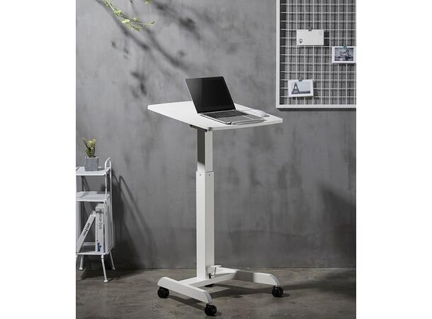 Hev/senk bord KENSON GetUpDesk tilt hvit GetUpDesk TILT ergonomisk arbeidsplass 