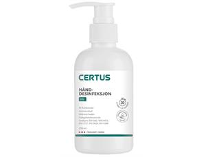 Håndesinfeksjon Certus 85% gel 250ml(12) 