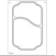 9432873 Duni150021 Kassett til Duniform DF10 / DF20 Duni kassett for 2-roms skål | 252x160mm