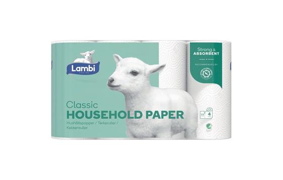 212201  53018 Kjøkkenrull LAMBI 3L hvit (4) 