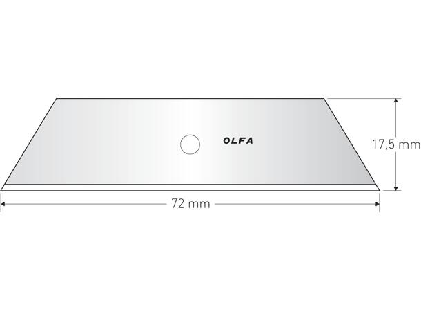 Knivblad for Sikkerhetskniv SKB-2 (5) Olfa 