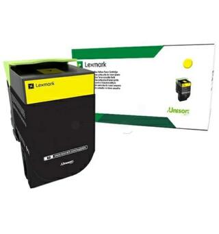 LEXMARK 3K Return Program Yellow Toner Gul toner til CS417dn, CX417de, CS517de