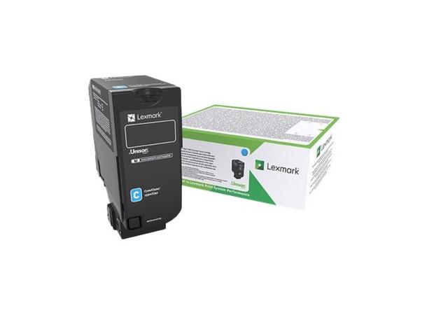 LEXMARK CX725 16K Cyan Toner Blå toner til CS720, CX725 