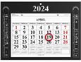 271258 Grieg kalender 98454024 Magnetkalender GRIEG 2024 Primstav sort Format: 275 x 200 mm