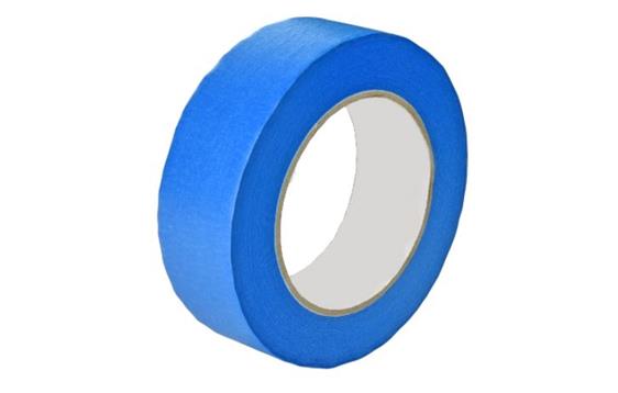 9434184   Maskeringstape Bl&#229; 38mm x 50m UV 16DG Papirtape