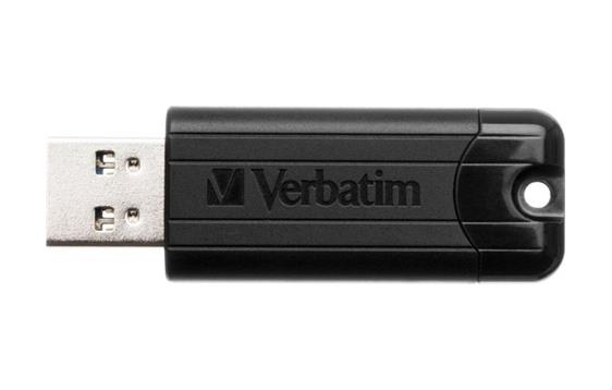 11257158 Verbatim 49320 Minne VERBATIM Pinstripe USB 3.2 256GB 