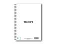 NOWALLF14   Notatbok, spiral, A5, BESTEVENN Blanke ark, Wallstars