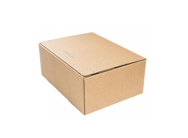 Packfix eske med automatbunn og tape 310 x 230 x 110 mm | brun b-flute 