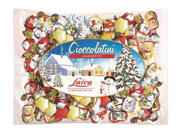 Sjokolade LAICA julefigurer ass. 1kg 