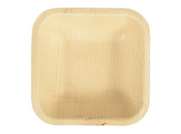 Skål PURE 10x10cm palmeblad (25) Dyp skål av palmeblad (Miljøvennlig) 
