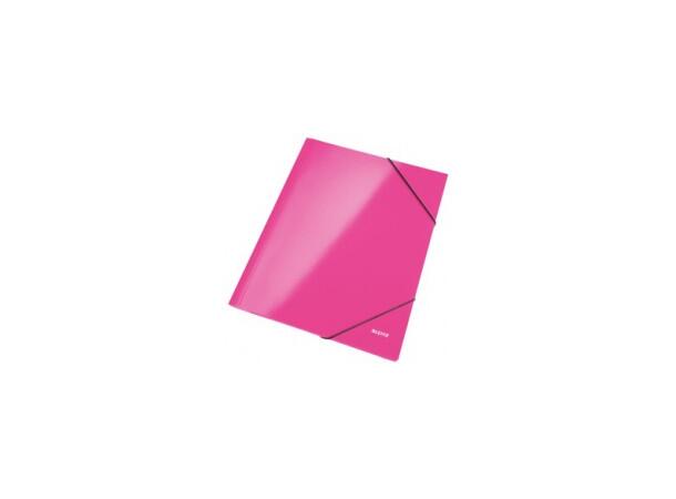 Strikkmappe FOLDERMATE PP A4 lys rosa Oppbevaring | Arkivering 