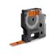 147586 Dymo1978367 Tape DYMO D1 12mm x 3m sort på orange 
