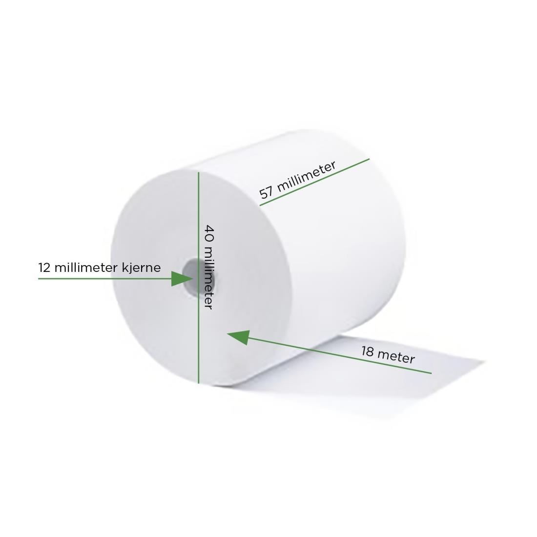 2055138  55057-10070 Termorull 57x40x12 mm- 18 meter BPA fri Terminal | Kassarull | ict250 | VX668