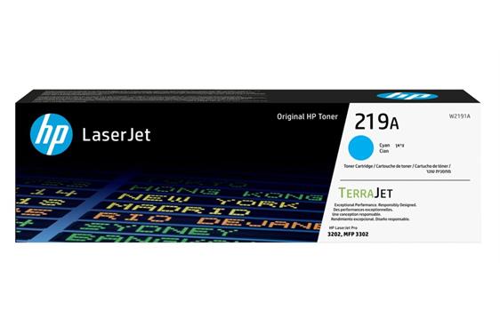 9445038 HP W2191A Toner HP 219A 1.2K cyan 