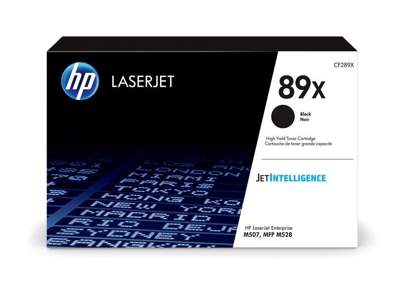 9435638 HP CF289X Toner LaserJet 89A sort | 10K til HP Enterprise M507/ M528/