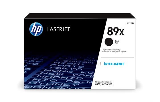 9435638 HP CF289X Toner LaserJet 89A sort | 10K til HP Enterprise M507/ M528/