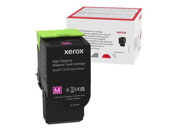 Toner Xerox C310 Høykapasitet Magenta C310/DNI |C310/DNIM |C310V_D |5500 sider 