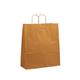 9423228  Toptwist® papirpose med tvinnede håndtak 400 x 160 x 450 mm | 100 gr | brun kraft
