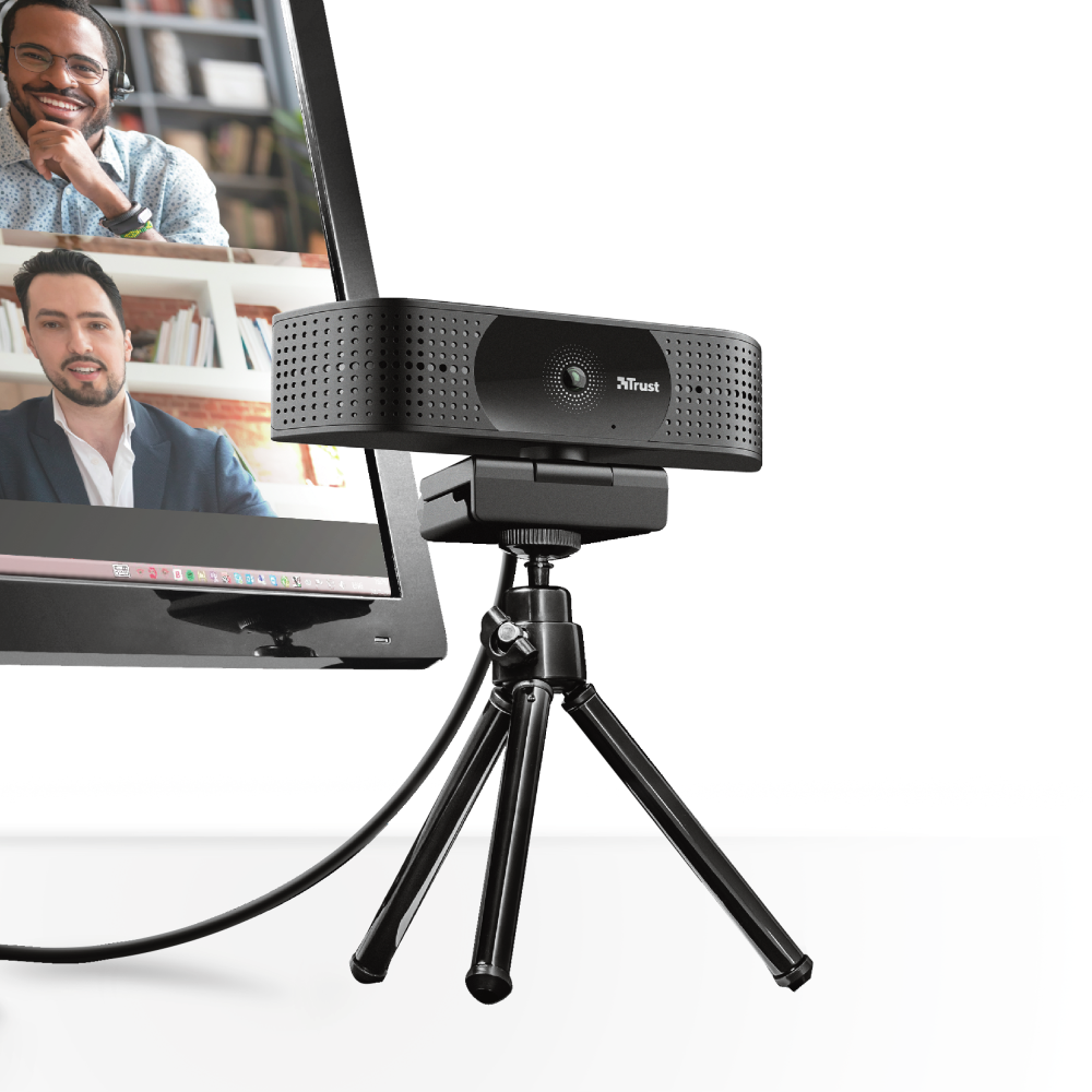 9436941  24422 Trust TW-350 4K UHD Webcam (B2B) Avansert webkamera med ultra HD 4K