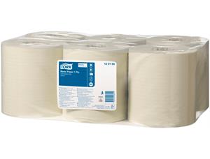 Tørkerull TORK Basic 1L M2 300m gul Tork Basic Papir senterrull | 1 lag 