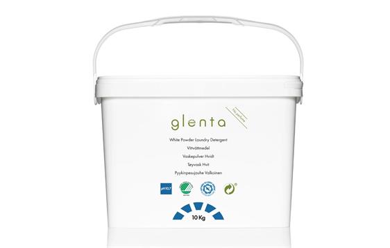 9444966   T&#248;yvask GLENTA hvitt 10 kg Uparfymert