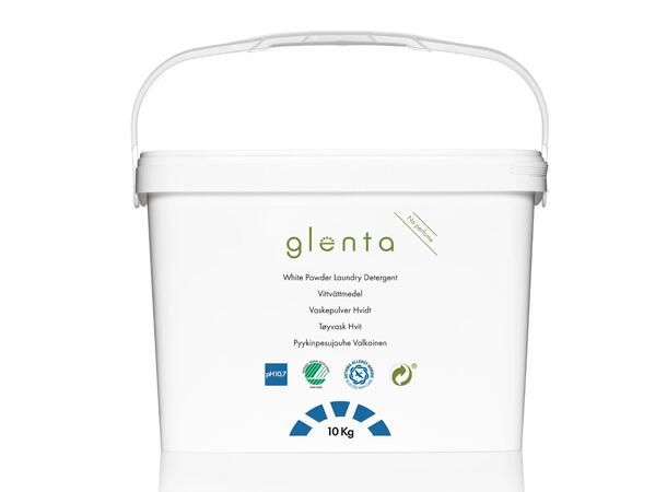 Tøyvask GLENTA hvitt 10 kg Uparfymert 