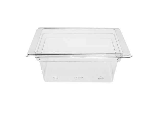 Vision salatbeger bunn 250 ml 116 x 116 x 43 mm, klar rPET (1200 stk) 