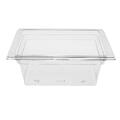 Vision salatbeger bunn 250 ml 116 x 116 x 43 mm, klar rPET (1200 stk)
