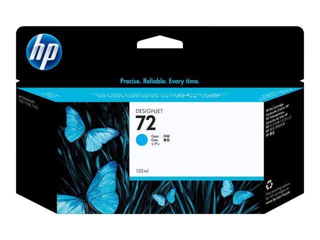 117121 HP C9371A HP nr.72 Vivera blekk cyan130 ml 