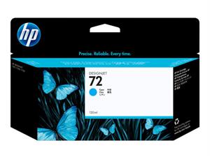 HP nr.72 Vivera blekk cyan130 ml 