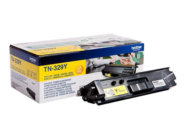 119223 Brother TN329Y Toner BROTHER TN329BY Gul/Yellow Gul/Yellow toner