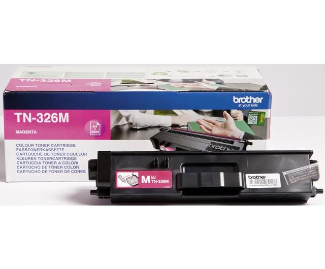 119218 Brother TN326M Toner BROTHER TN326M high capacity r&#248;d Magenta/R&#248;d h&#248;ykapasitetstoner