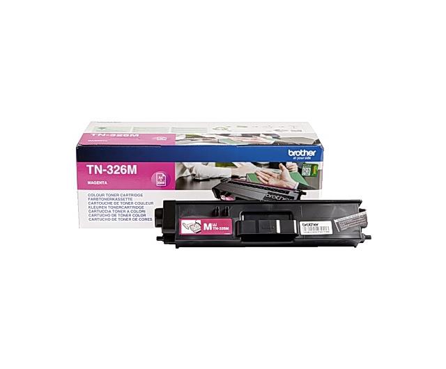 119218 Brother TN326M Toner BROTHER TN326M high capacity r&#248;d Magenta/R&#248;d h&#248;ykapasitetstoner