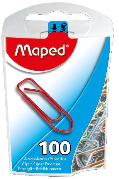 777358 Maped 321011 Binders MAPED assorterte farger 25mm (100 stk)