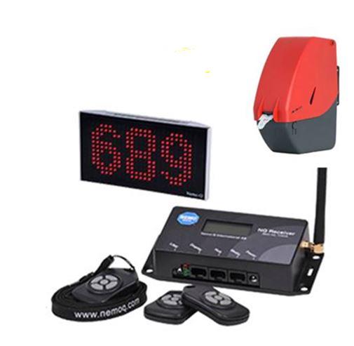 9400347 Nemo-Q  Nemo-Q tr&#229;dl&#248;st k&#248;system komplett med display og fjernkontroll