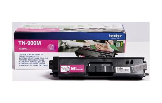 126446 Brother TN900M Toner BROTHER TN900M Magenta/R&#248;d Magenta/R&#248;d toner