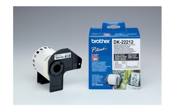 262331 Brother DK-22212 Etikett BROTHER DK-22212 pl 62mmx15,24m 