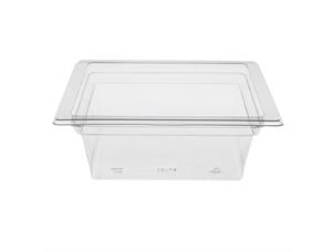 Vision salatbeger bunn 250 ml 116 x 116 x 43 mm, klar rPET (1200 stk) 