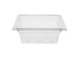 9413666 Paccor 10087490 Vision salatbeger bunn 250 ml 116 x 116 x 43 mm, klar rPET (1300 stk)