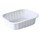 766268 Duni758000 Duni Duniform&#174; sm&#229;rettbeholder av PP 470 ml hvit 138x114x53 mm (300 stk)