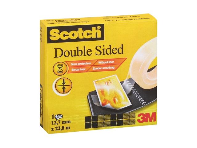 53015 3M 70016072772 Tape SCOTCH&#174; 665 tosidig 12,7mmx22,8m 