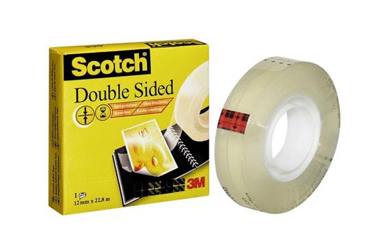 53015 3M 70016072772 Tape SCOTCH&#174; 665 tosidig 12,7mmx22,8m 