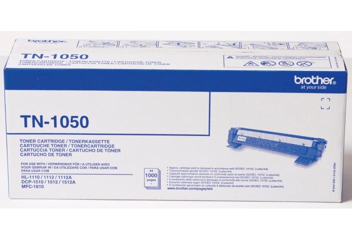 122280 Brother TN1050 Toner BROTHER TN1050 Sort Sort toner