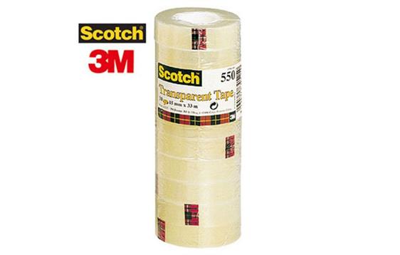 53039 3M FT510029588 Tape SCOTCH&#174; 550 15mmx33m transparent 