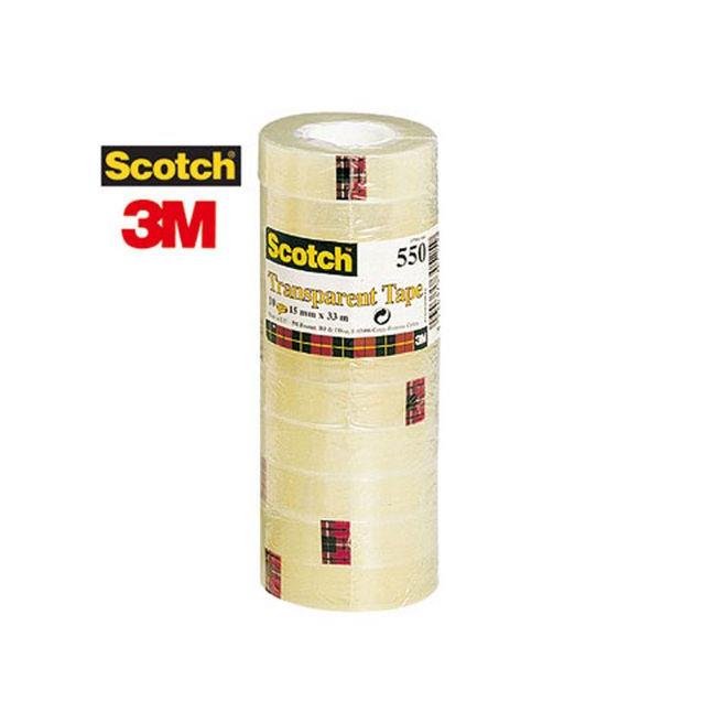 53039  FT510029588 Tape SCOTCH&#174; 550 15mmx33m transparent 