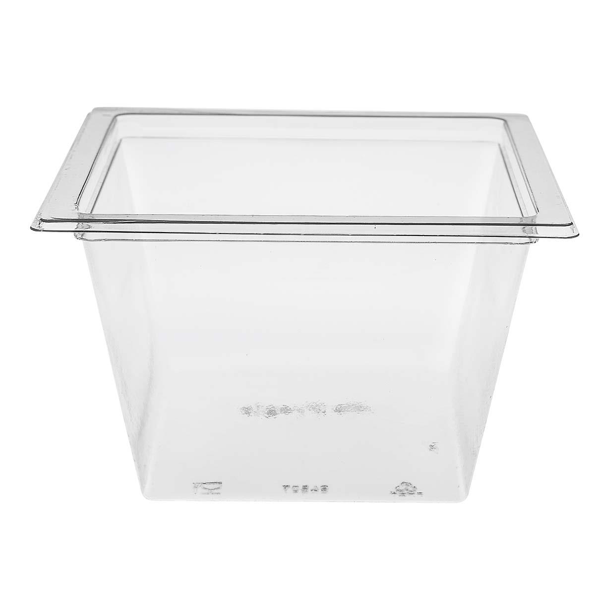 9413668 Paccor 10084507M Vision salatbeger bunn 500 ml 116 x 116 x 70 mm, klar rpet (900 stk)